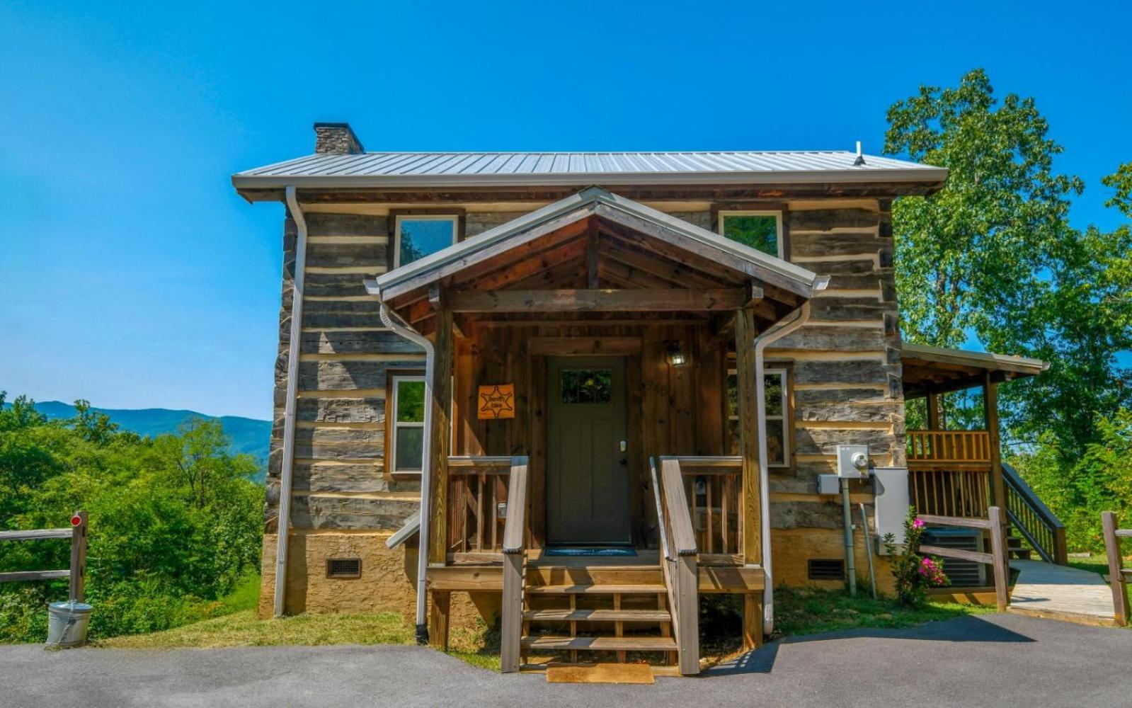 Sheriffs Cabin Гетлинбург Екстериор снимка