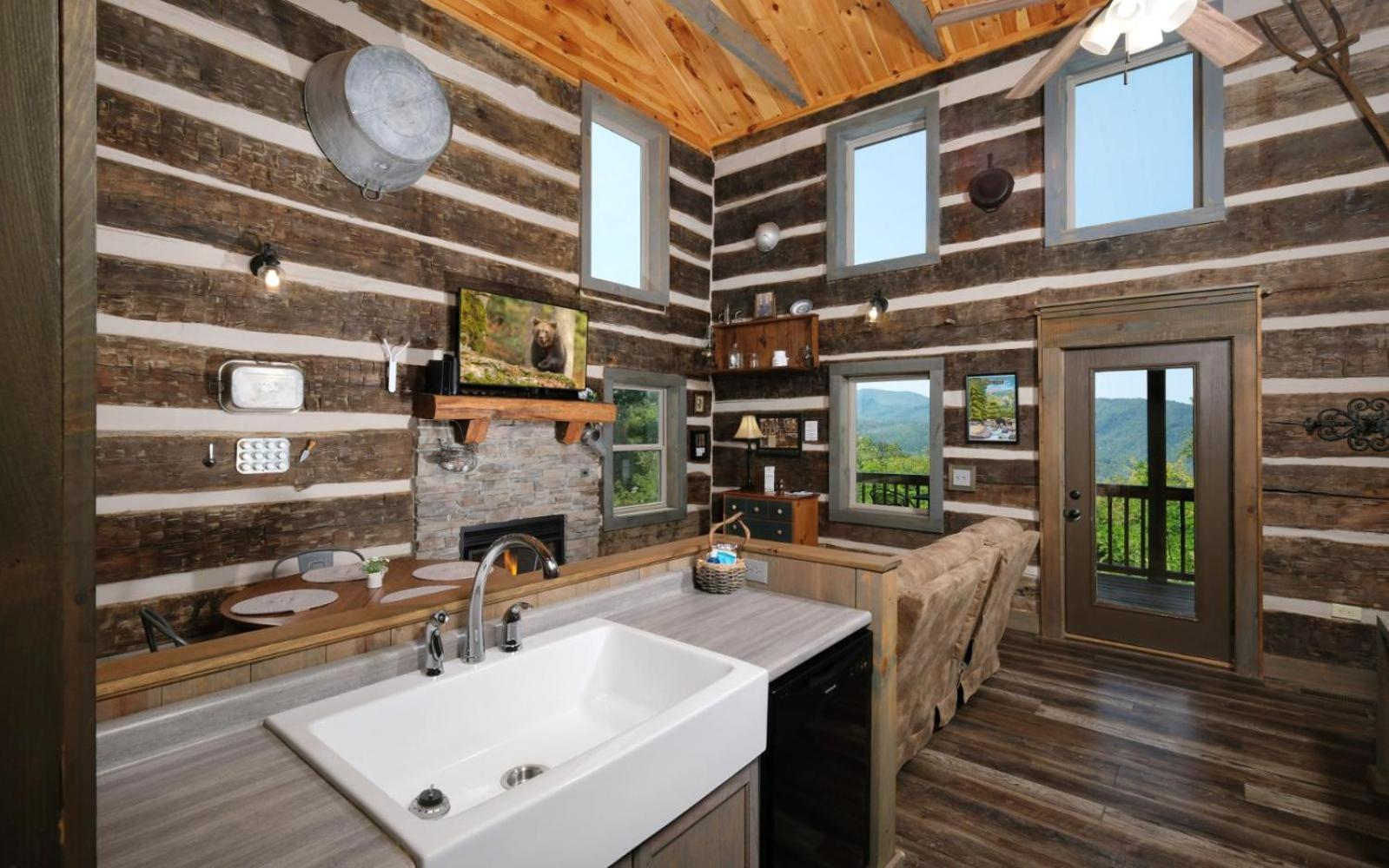 Sheriffs Cabin Гетлинбург Екстериор снимка